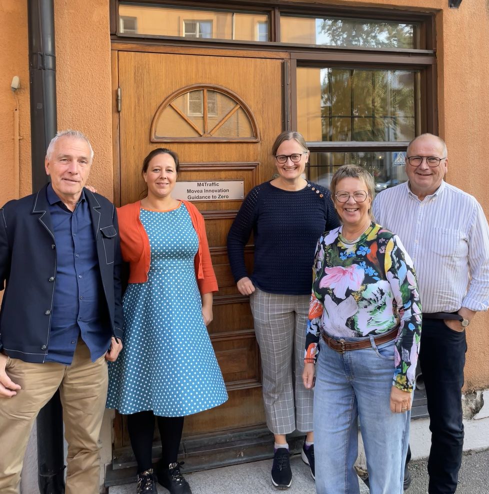 (From left to right) Olle Arfors, Sanna Eveby, Maria Håkansson, Suzanne Falk, Björn Östlund.